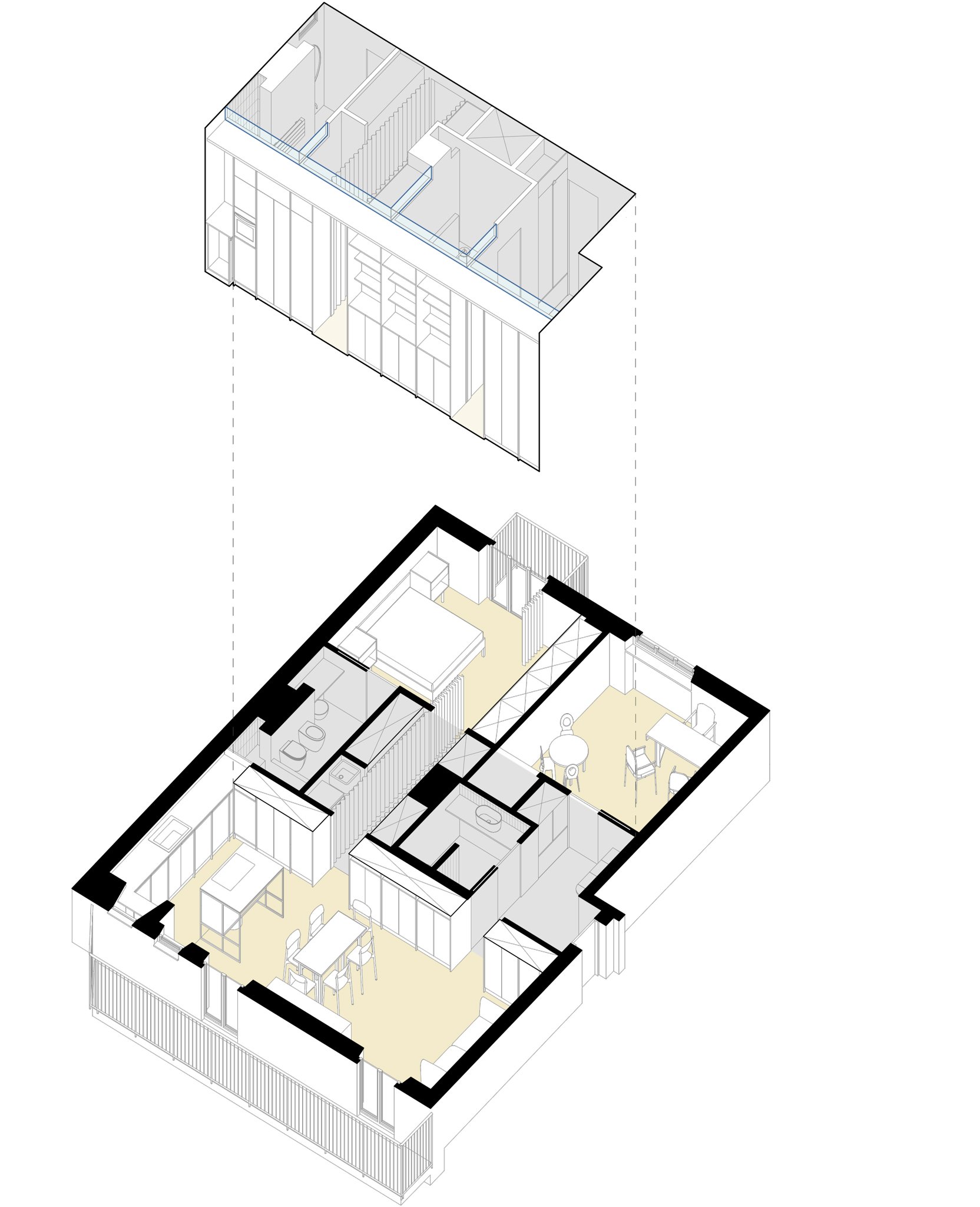 意阿夫妇的百年公寓改造丨意大利都灵-17