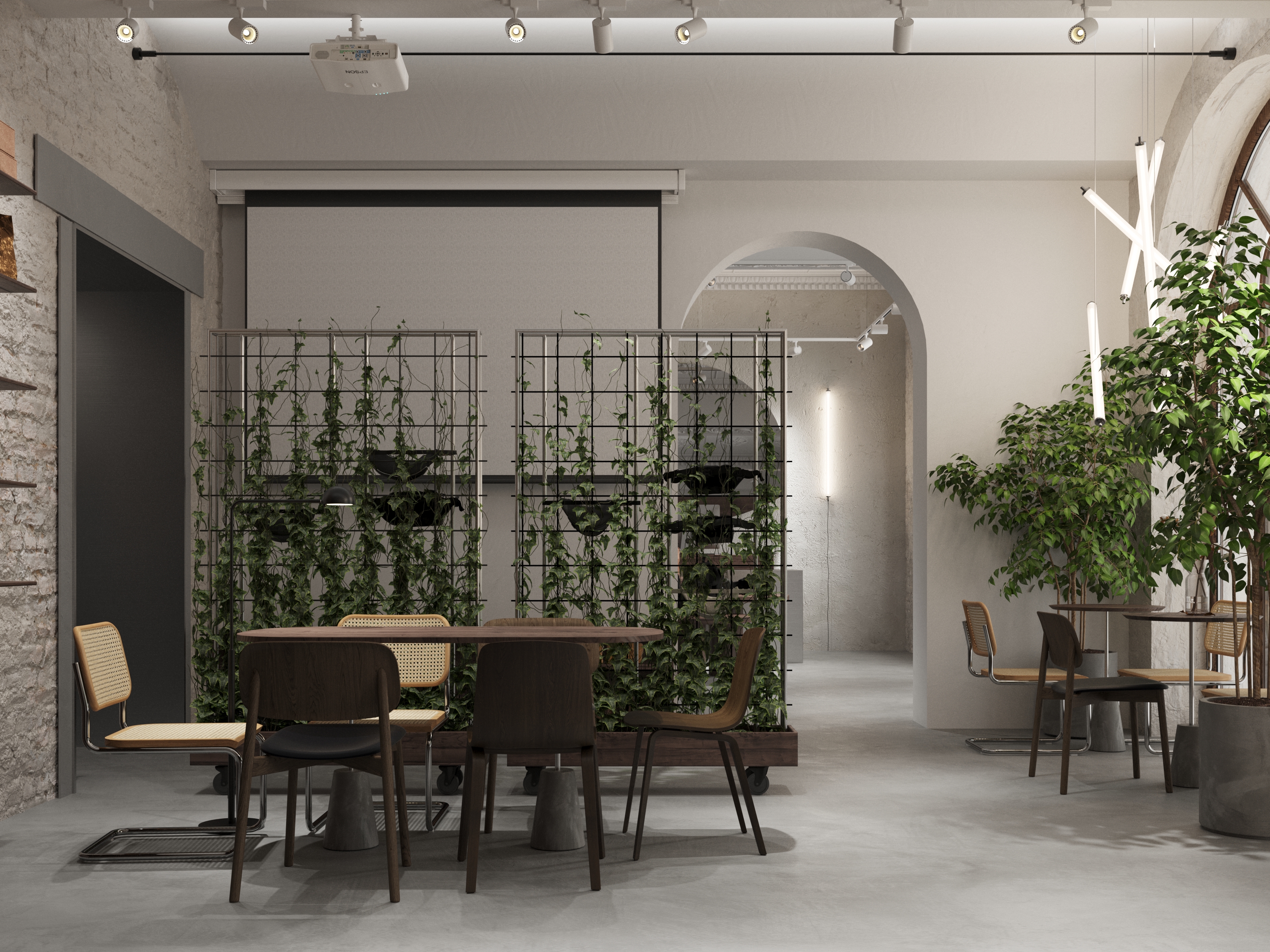 多功能 Proriz Showroom 设计丨乌克兰基辅丨Between the Walls-27