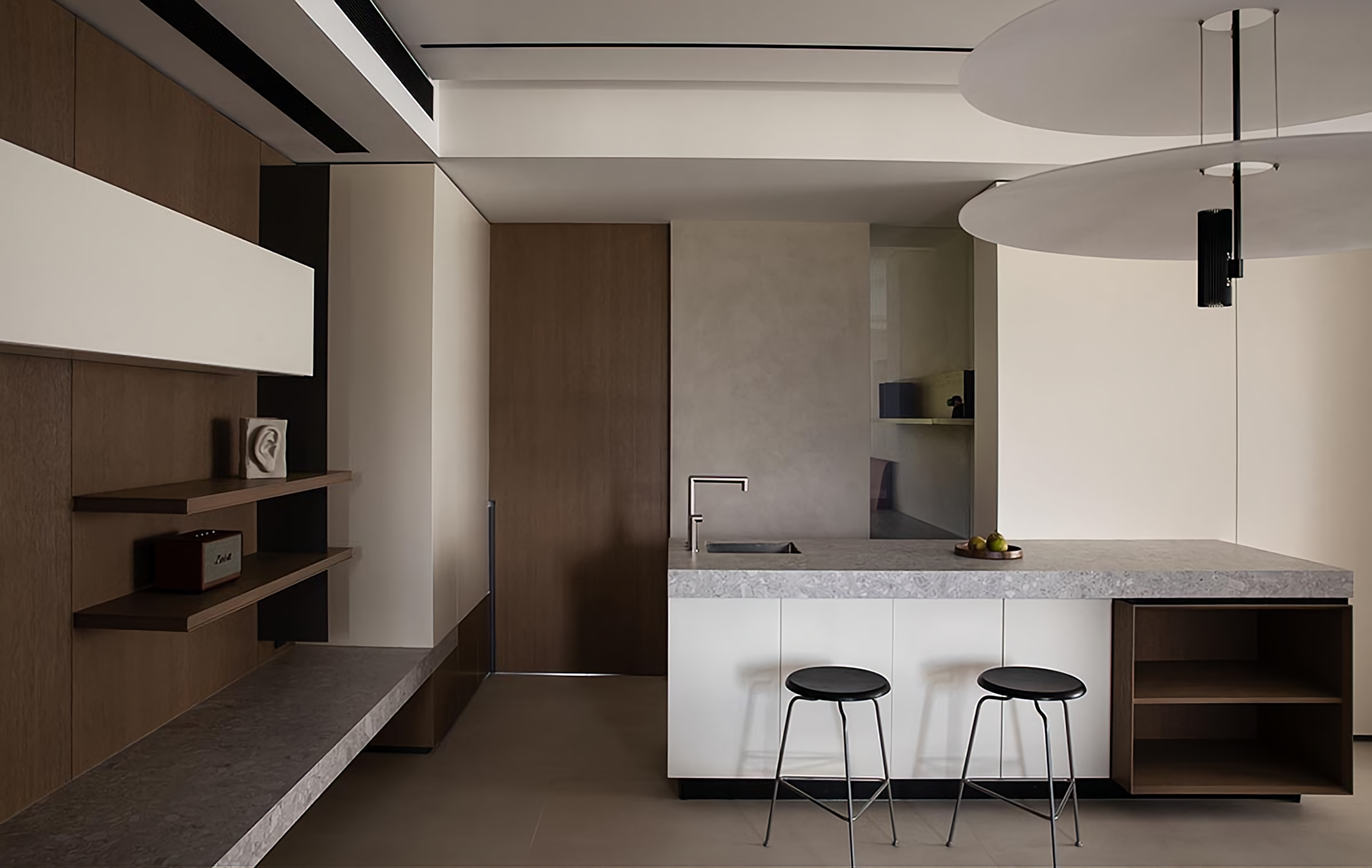 现代简约风私宅丨中国广州丨六品设计-53