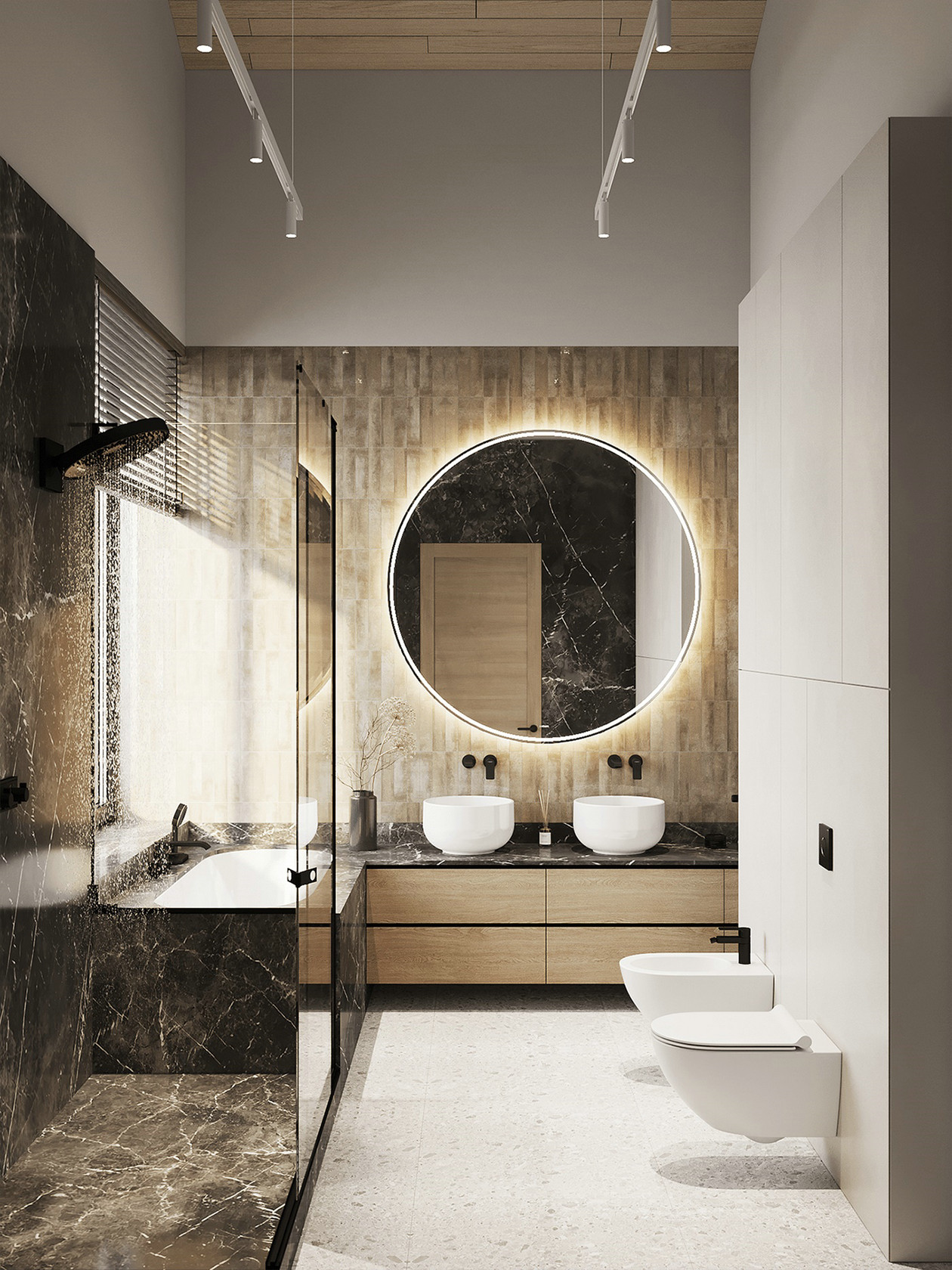 乌克兰170㎡住宅设计 越素雅越有品味！-7