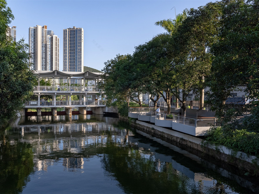 深圳西丽水库排洪渠段绿道设计丨中国深圳丨同济原作设计工作室-3