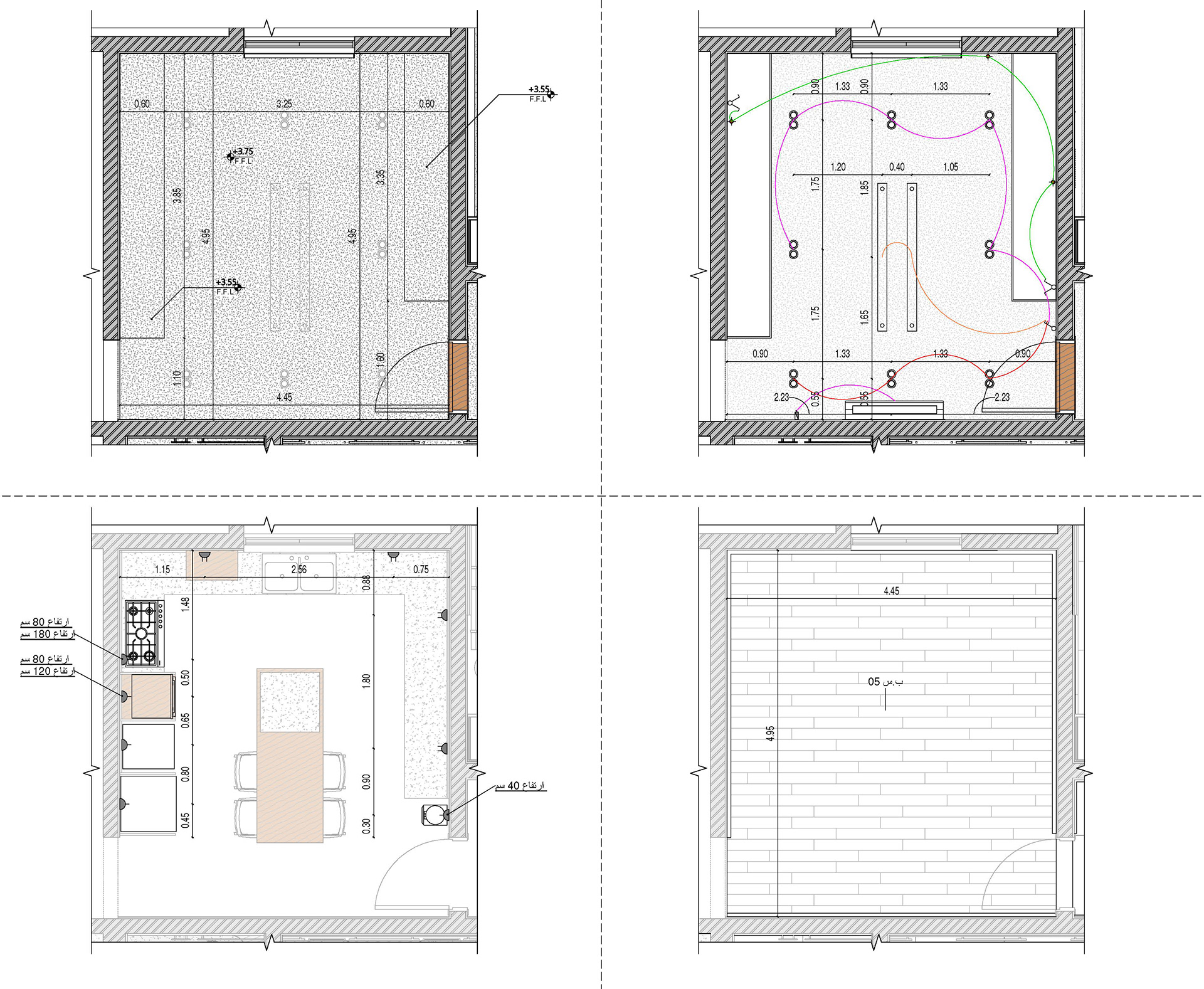 A·A 现代别墅室内设计丨沙特阿拉伯丨Bariq Consultants-47