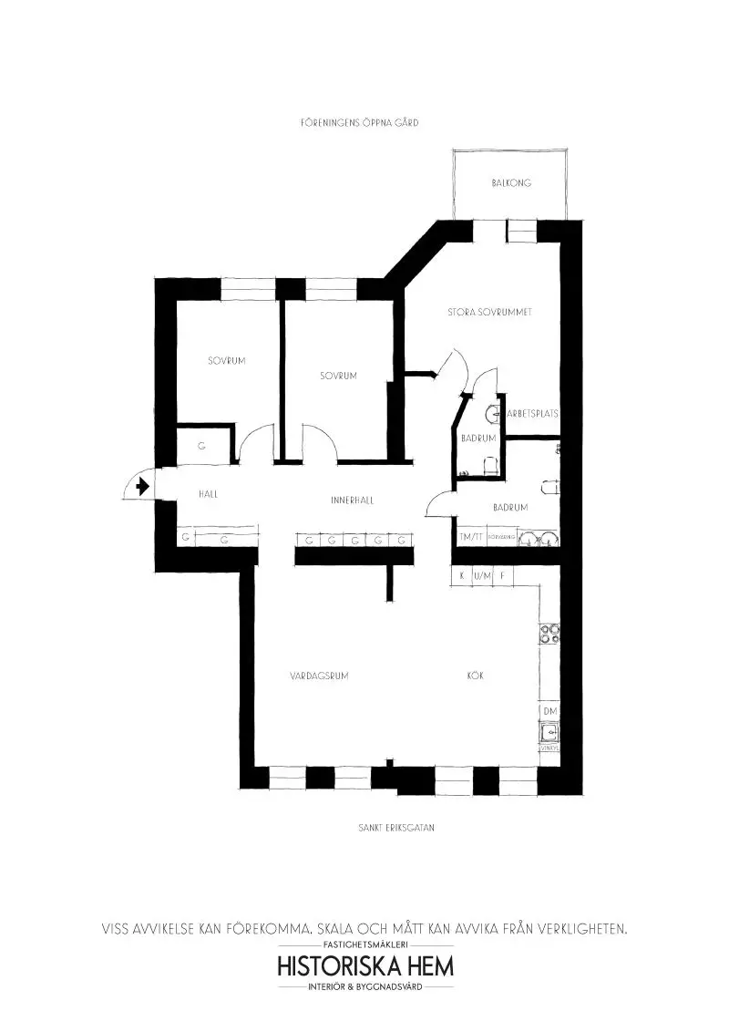 百年建筑中的复古彩色家庭公寓-1