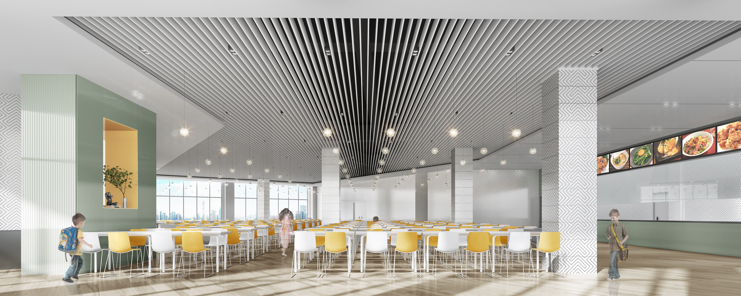 广州沙步铁一学校室内方案丨中国广州-10