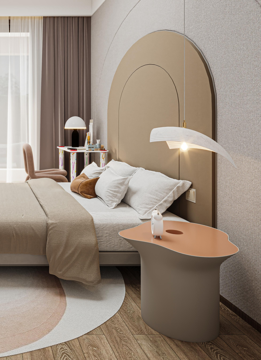 西安紫薇田园都市F区新中式风家居设计丨中国西安丨西安·大小空间设计-33