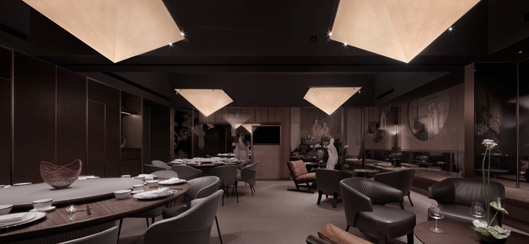 深圳天元珍庭潮州餐厅丨中国深圳丨水平线设计-69