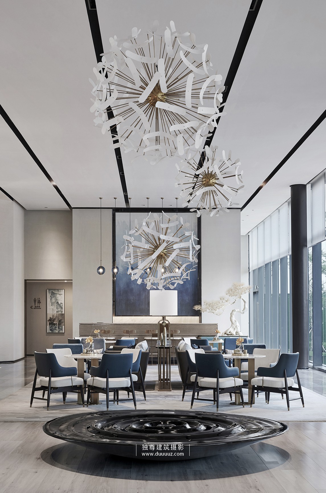 独尊建筑摄影：东莞招商雍景湾销售中心-0