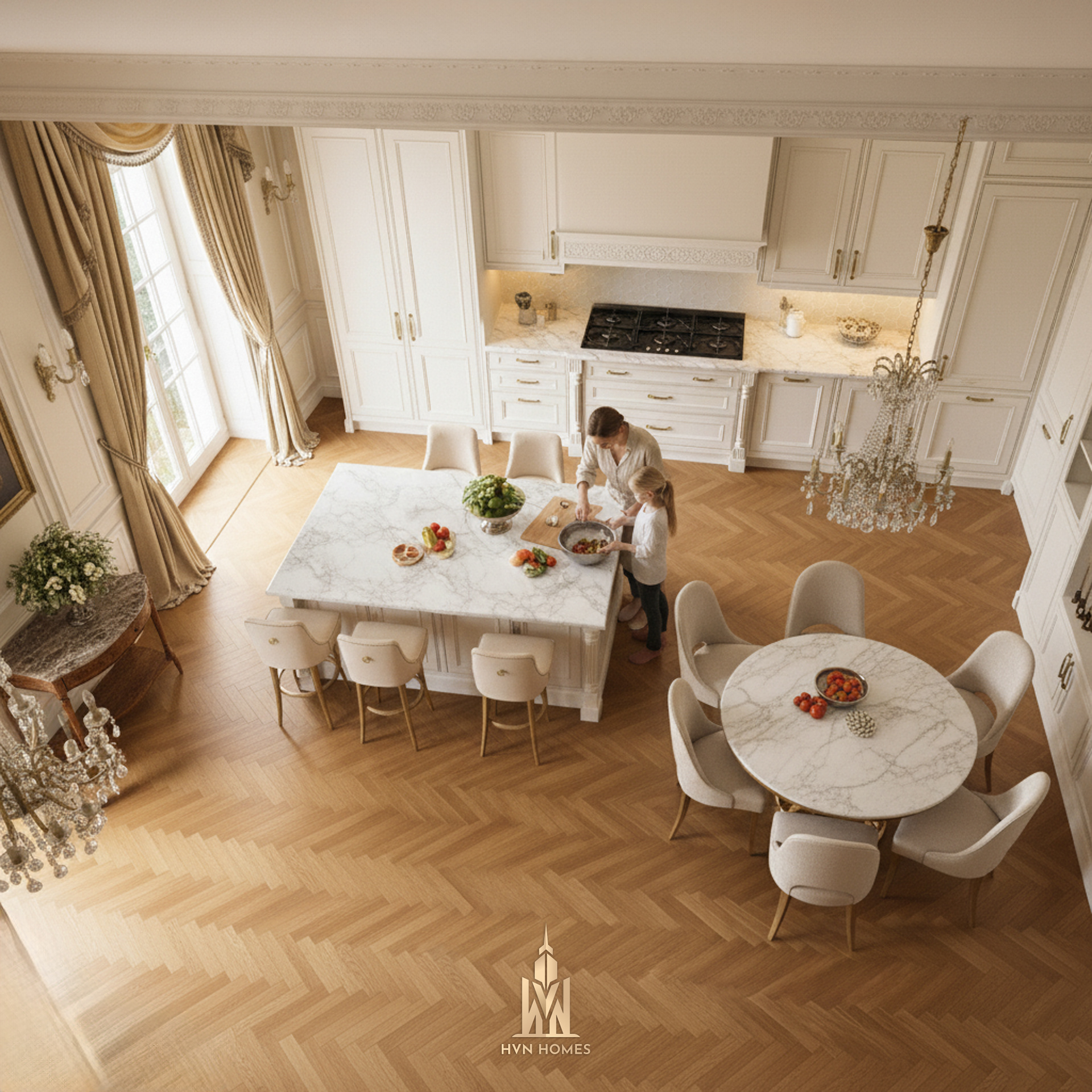 Timeless Classic Interior Project - HVN Homes-3