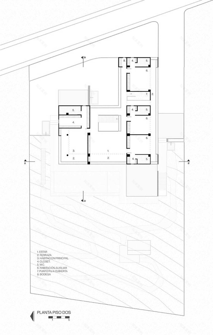 哥伦比亚寒带山间别墅,自然与建筑的和谐交融-12