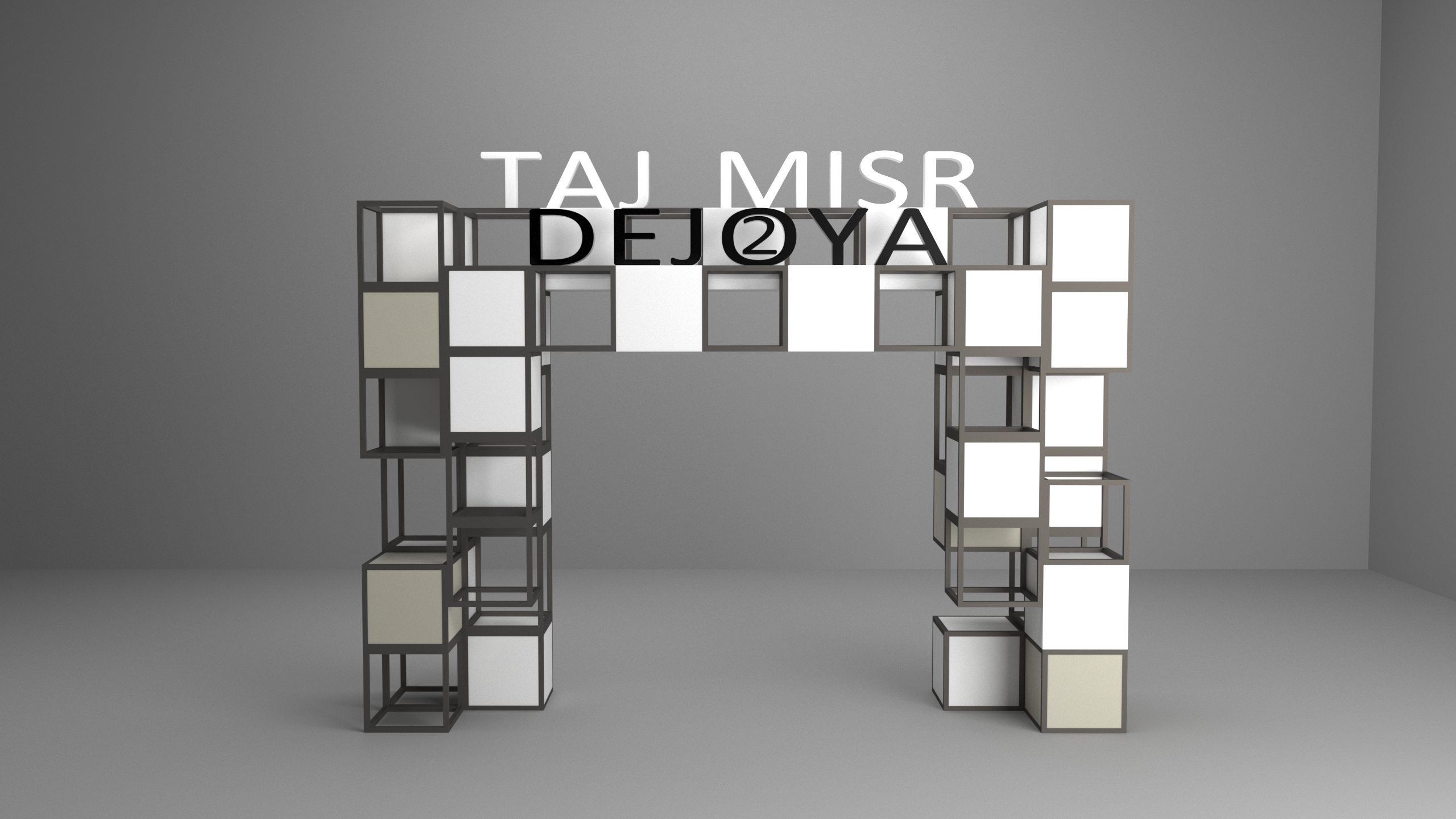 展览部件设计丨埃及-14