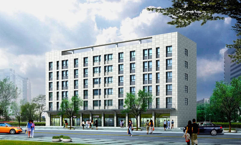 简约现代办公楼设计案例-4