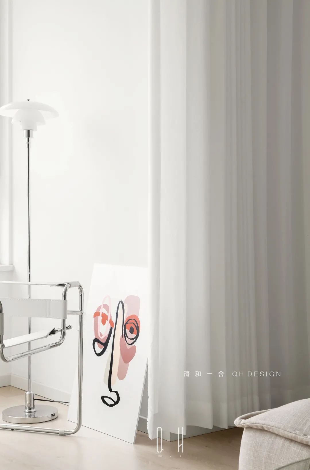 天津 108㎡自然美学居室,打造静谧和谐空间-15