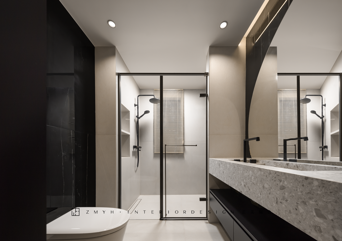 经典黑白灰住宅设计-23