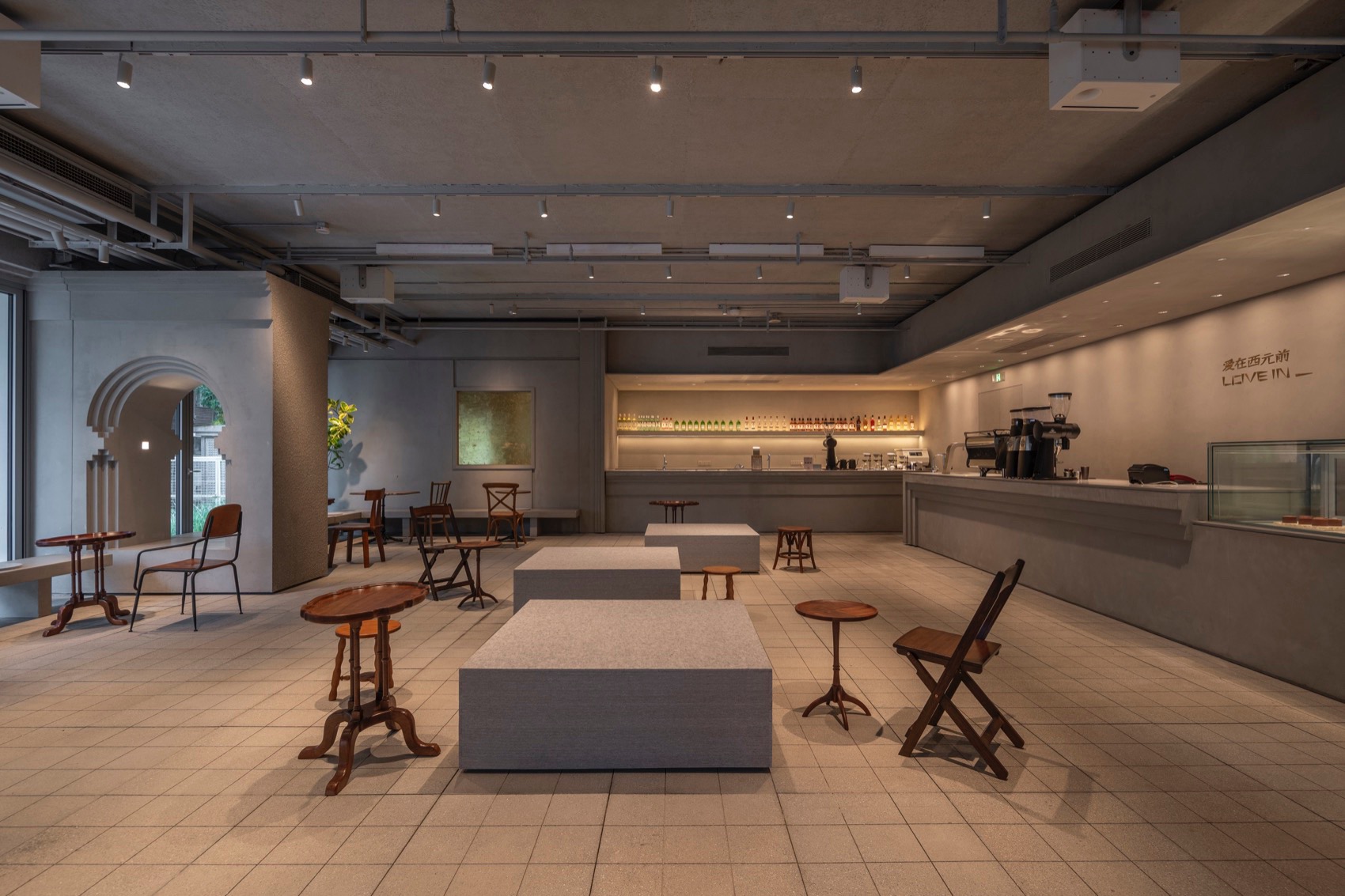 爱在西元前咖啡店丨中国北京丨中和营造工作室-62
