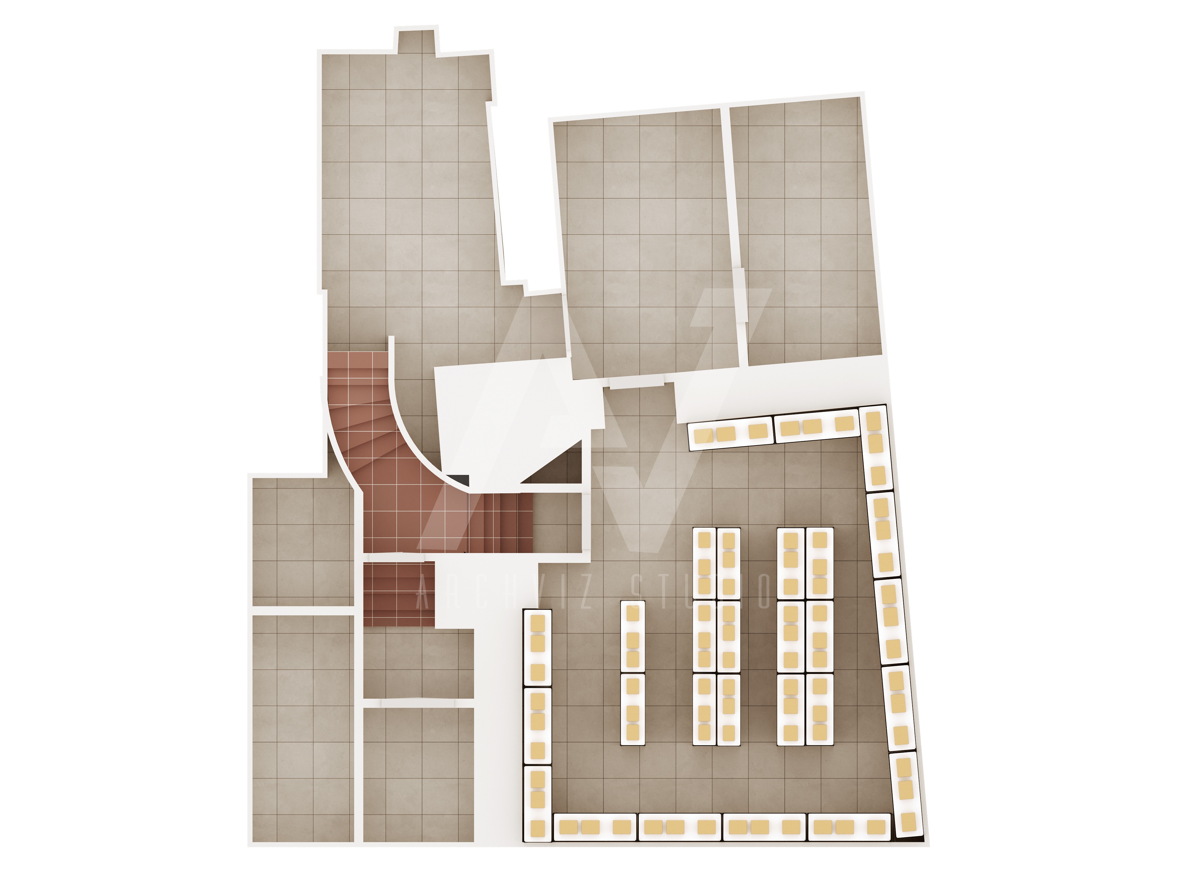 Commercial Retail Layout Rendering-2