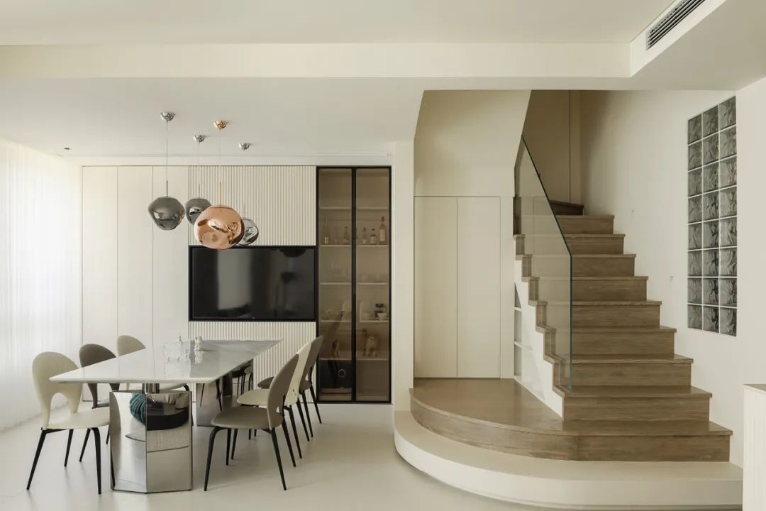 奶油极简 · 上海松江上叠别墅设计丨中国上海-41