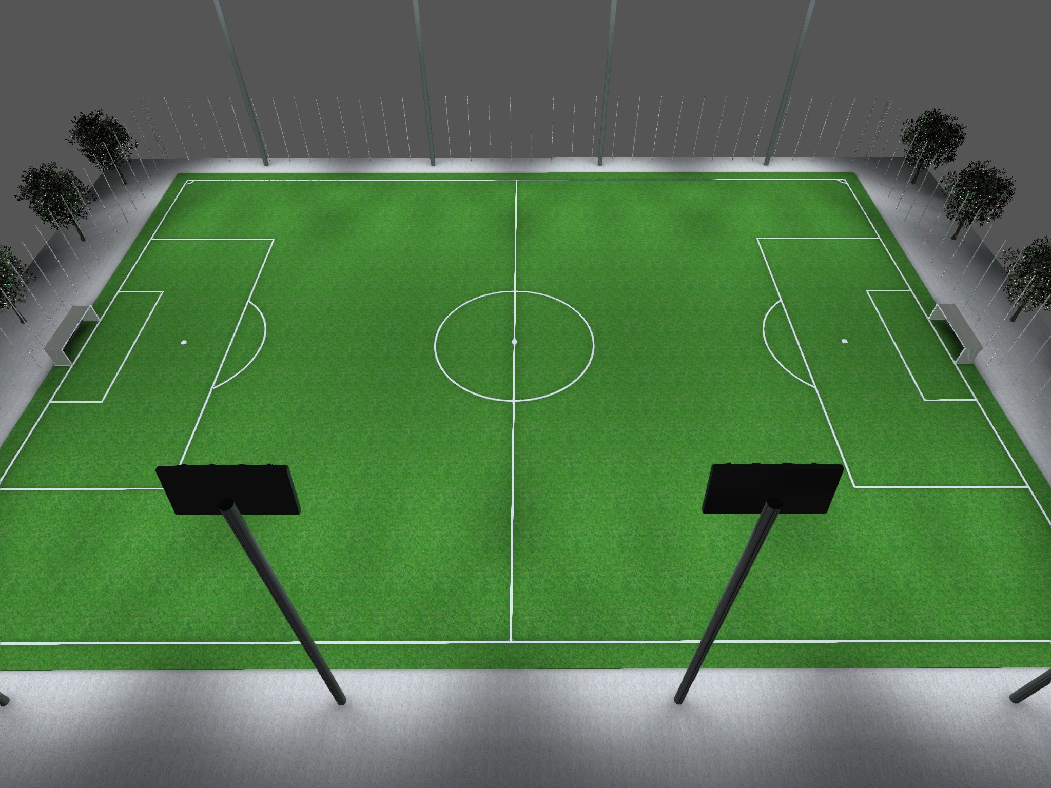 DEWA UNITED 训练基地照明设计项目丨印度-5