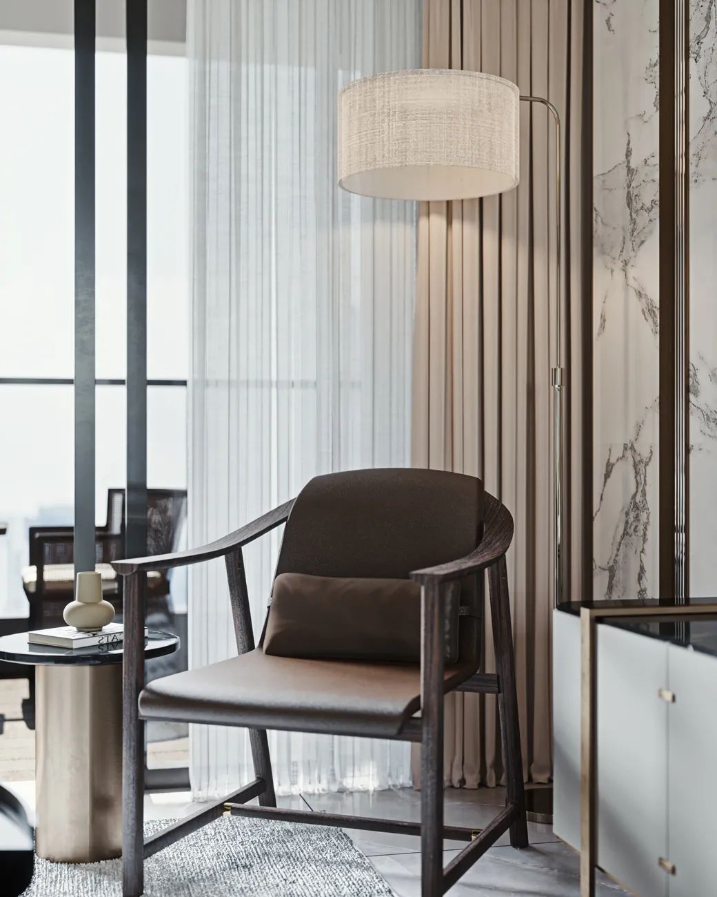 广州俪都府 D1 户型样板间丨中国广州丨戴勇设计研究室-24