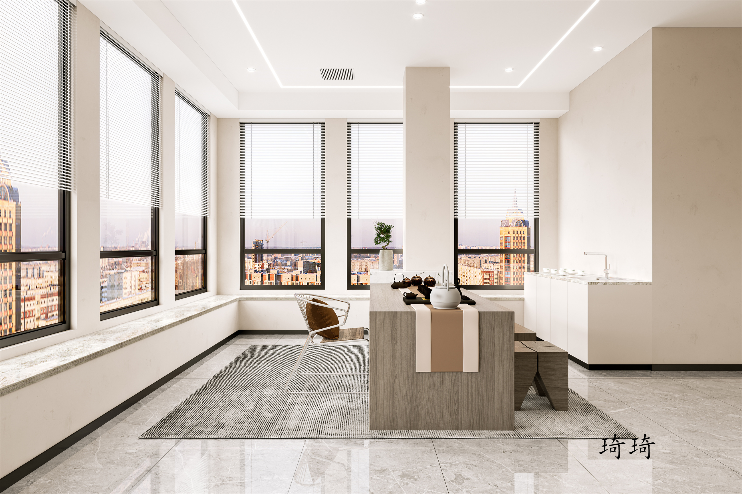 办公室|陪太阳上班，陪月亮加班-7