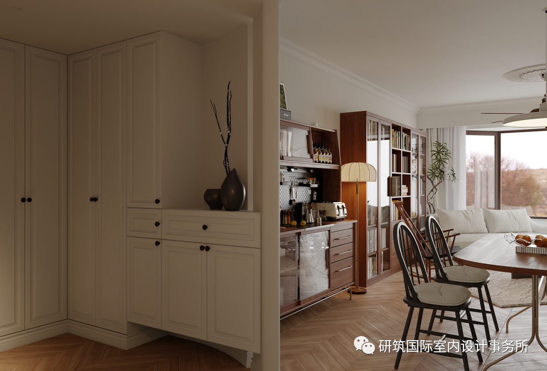 都市经典小区美式奶油风设计丨中国丰台丨研筑国际室内设计事务所-28
