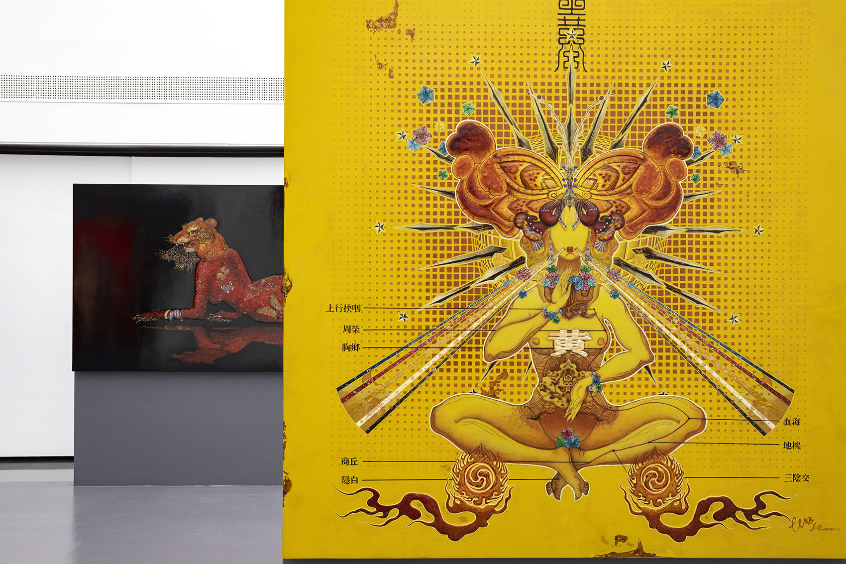 「变相·王国建艺术展」展览设计丨中国北京丨燕尾设计室-20