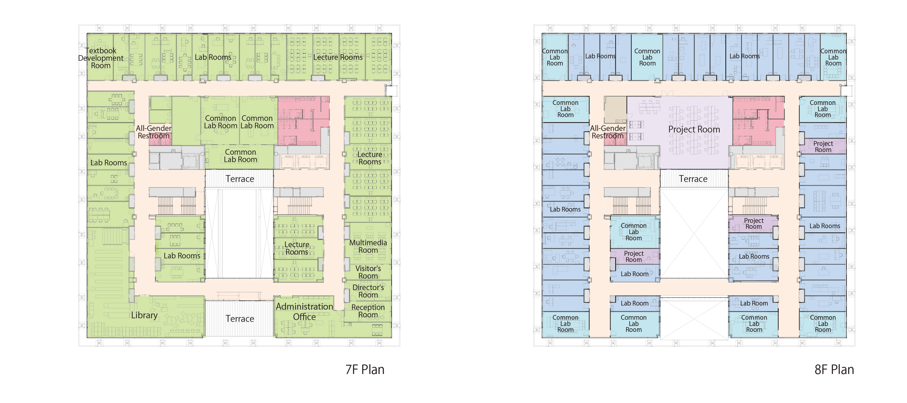 日建设计新作：编织立面，大阪大学箕面校区外国学研究教学楼-33