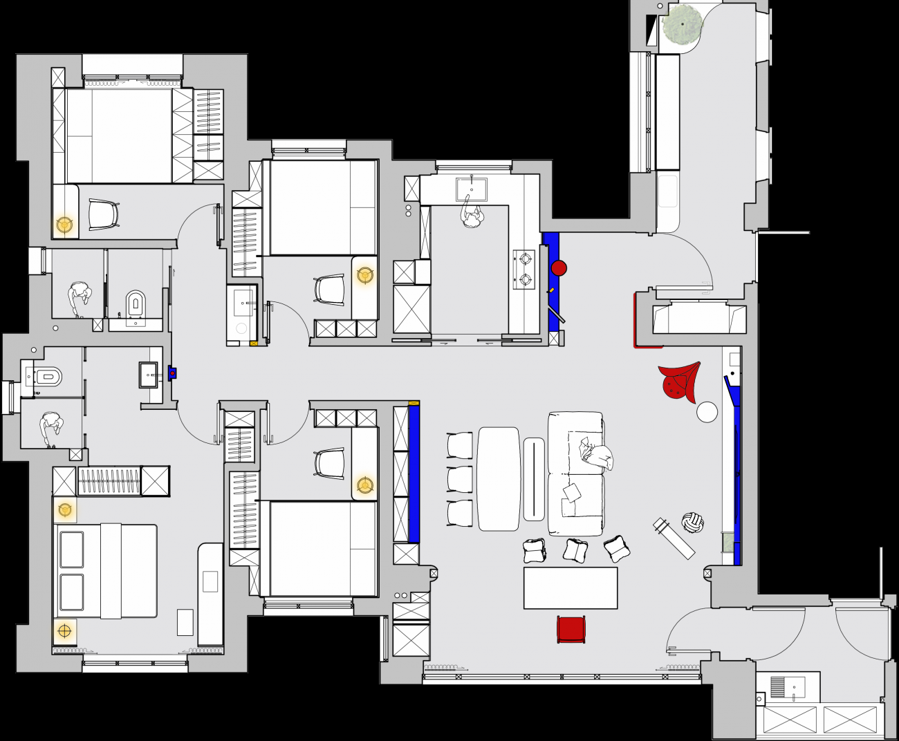 中联·悦融庄·L宅丨中国福建丨序间设计-39