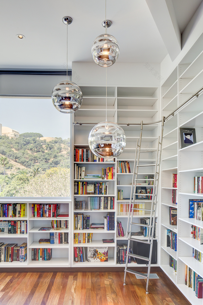 洛杉矶贝尔艾尔景观住宅 | 钢折叠屋顶与自然景观相融合-56