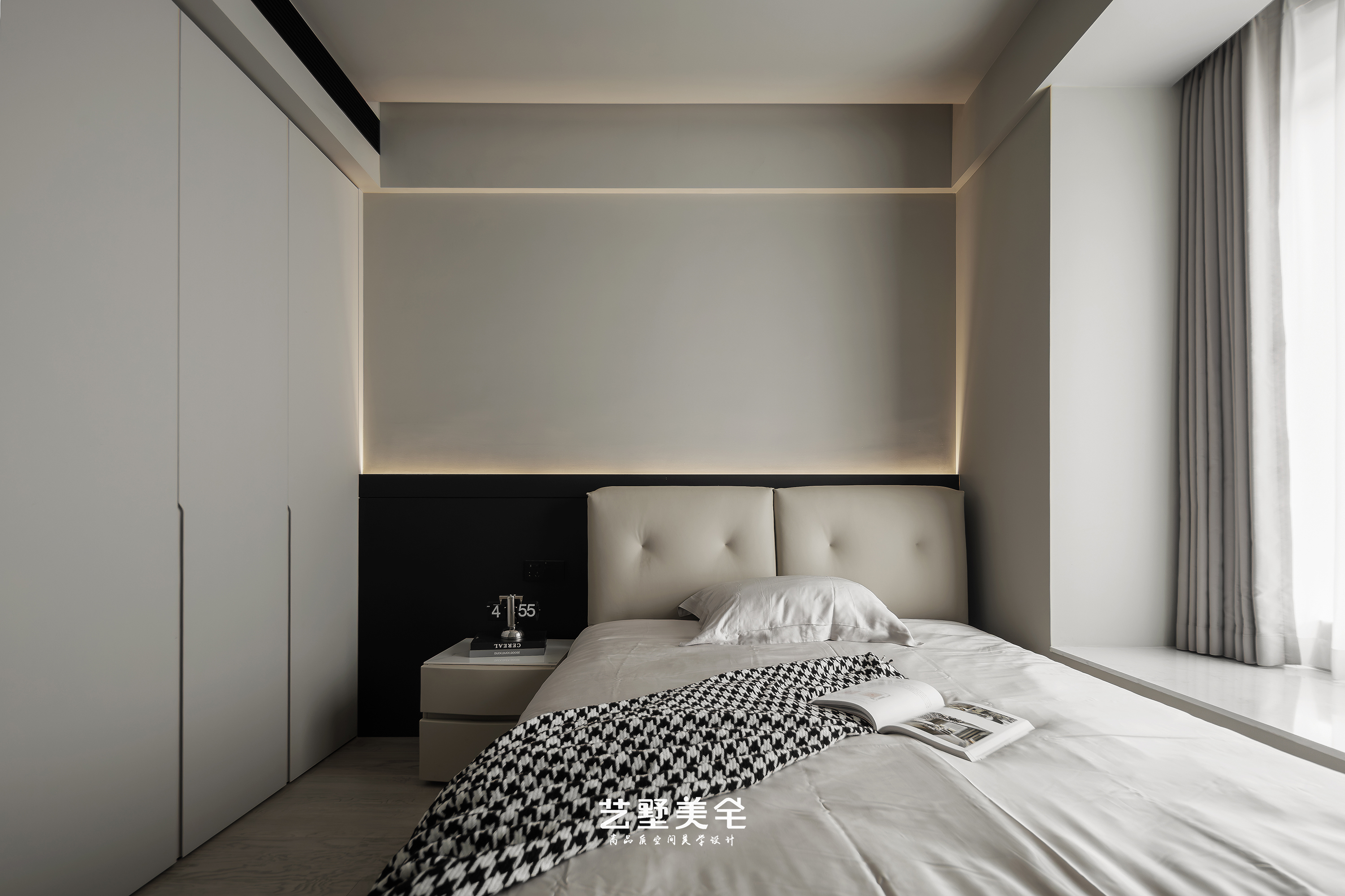 139㎡高级灰克制美学 现代高级感栖居丨中国合肥丨艺墅美宅设计-54