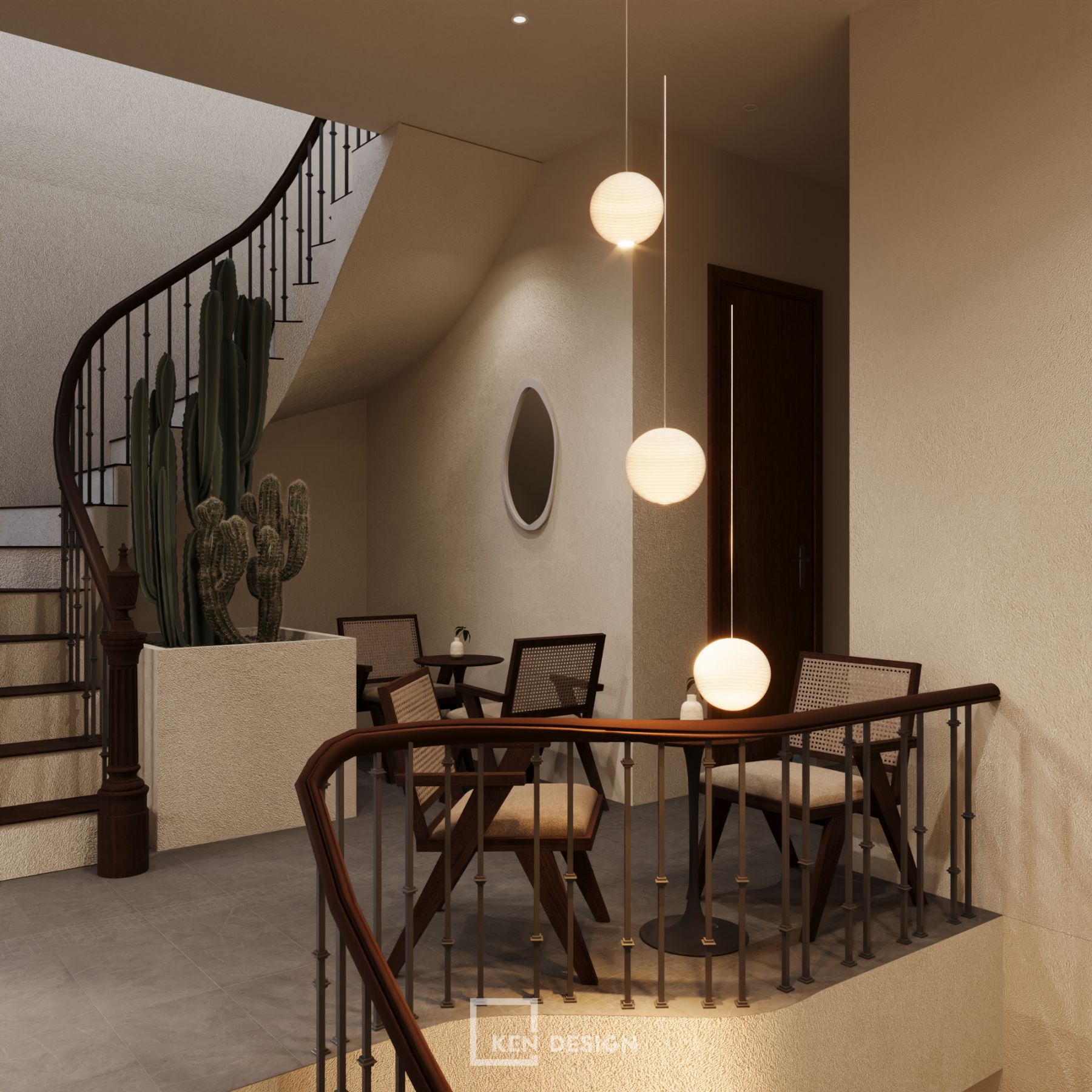 Blume咖啡馆设计丨越南河内丨Ken Design-40