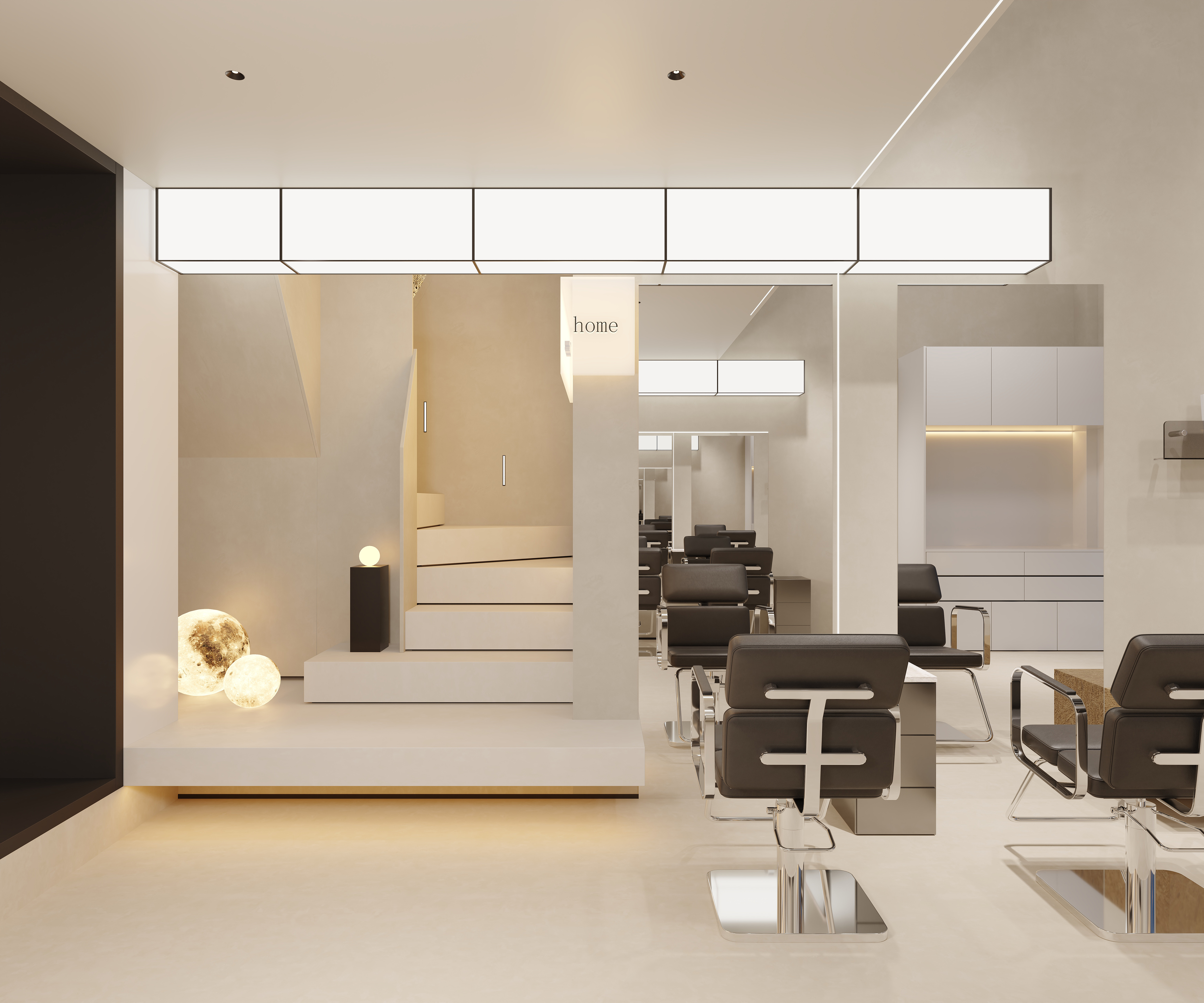最近渲染 理发店-4