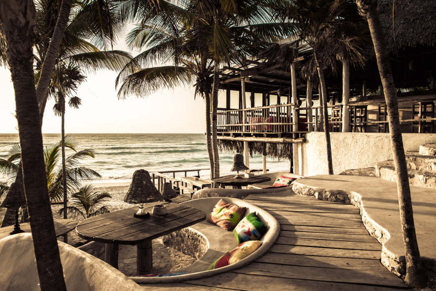 Treehouse hotel room peeps above canopy of Mexico's tropical woodland-31