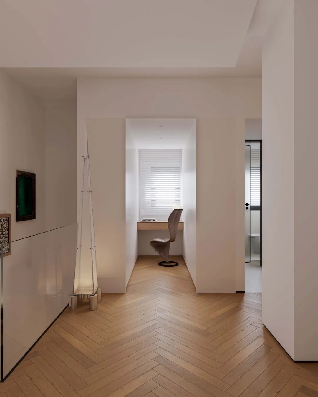 田野伏特加 · 自由风的 160㎡治愈空间设计丨中国天津丨DEEP WHITE-56