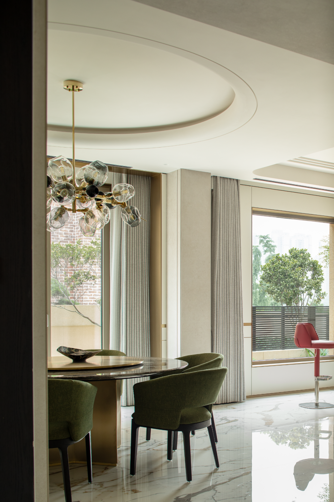 湖畔雅居(金茂梅溪湖)丨中国长沙丨OTL本体建筑空间设计-33