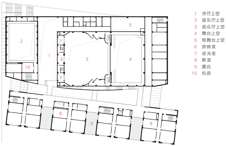 【AT建筑】绿色观下的内外适配——内蒙古师范大学音乐艺术楼设计（by张鹏举团队）-46