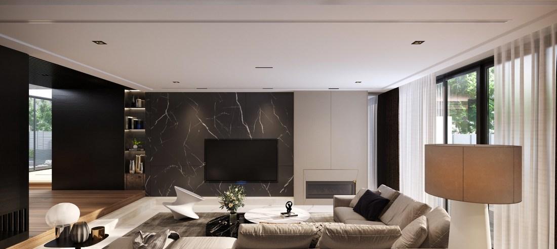 会呼吸的房子 | 黑白基调的时尚艺术空间-3