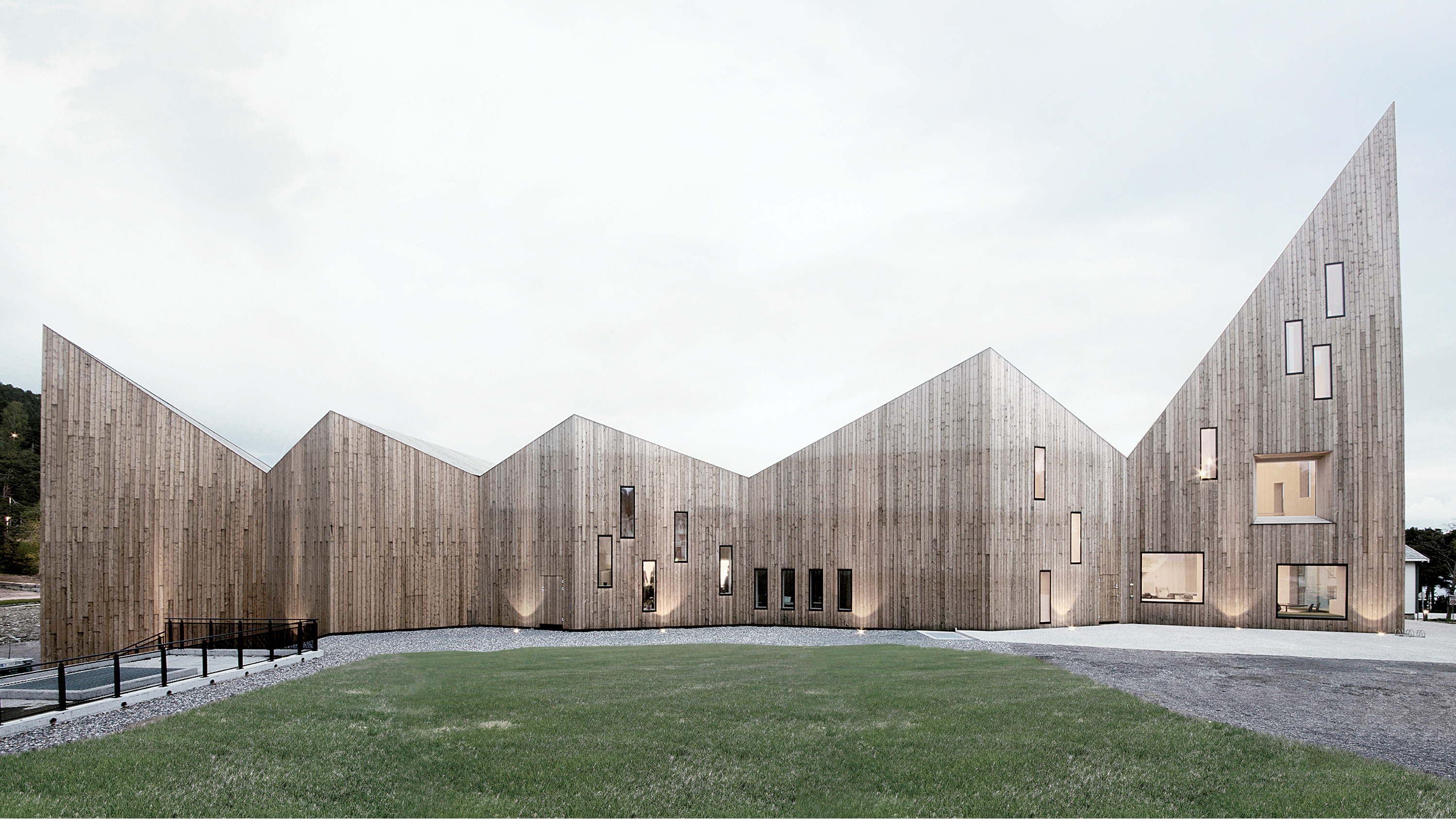 挪威罗姆达尔民俗博物馆 | 木质架构融汇传统与自然-0