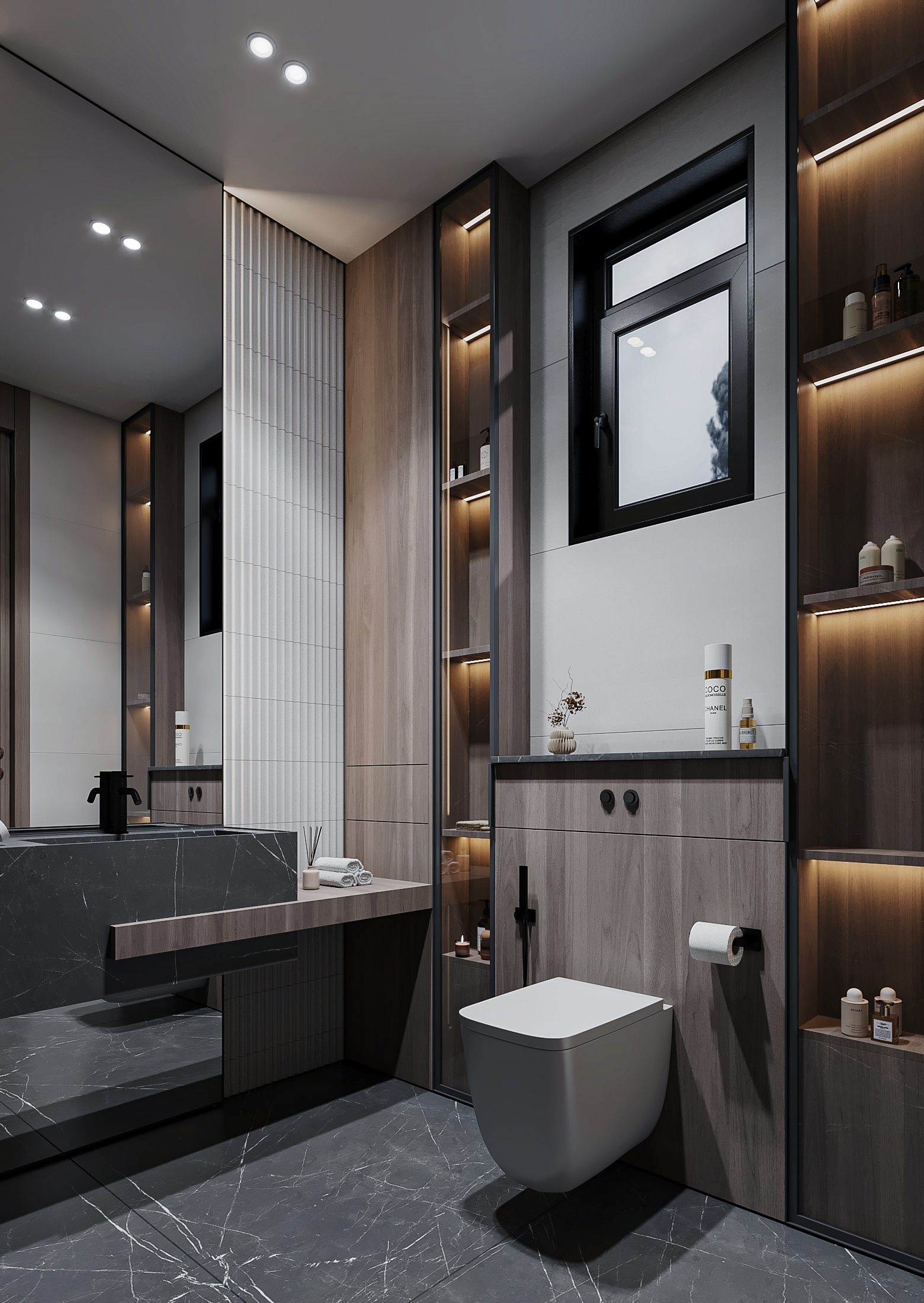 Modern Roof Floor ( Living , Dining , Kitchen )-20