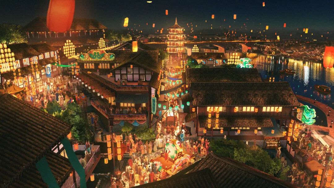 恩阳“梦华录”文旅商业街区丨中国巴中丨骏地设计（规划,建筑）,华茗设计（景观）,西安旅游（策划）-5