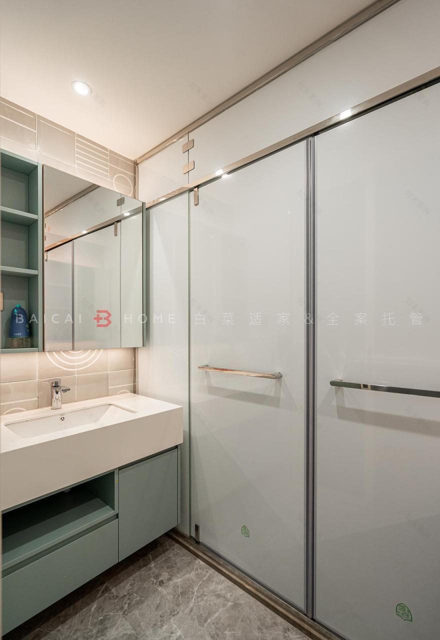 珠海板樟山新中式家居,三代同堂的东方美学之家-75