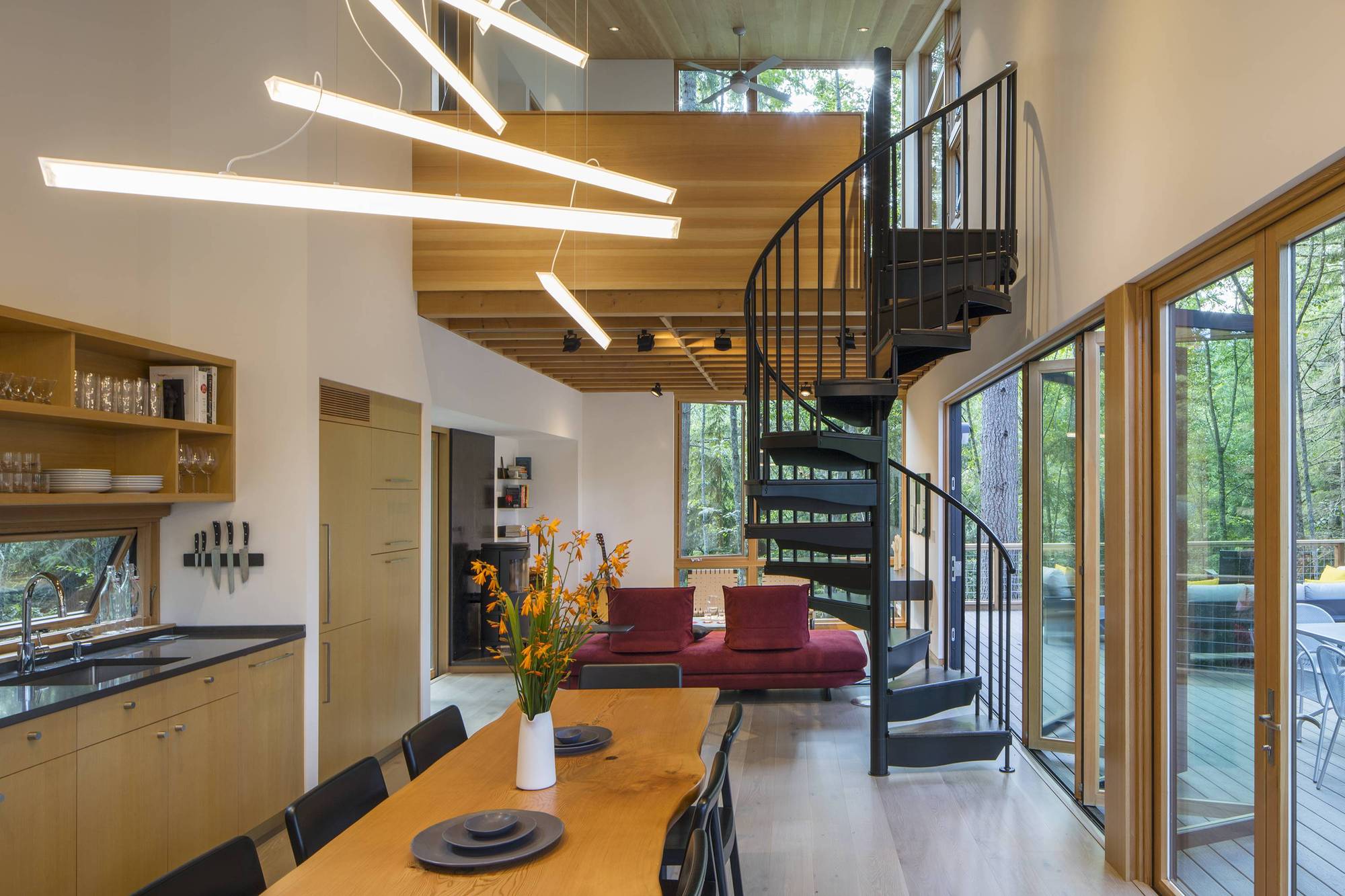 小房子大棚屋丨美国丨David Van Galen Architecture-25