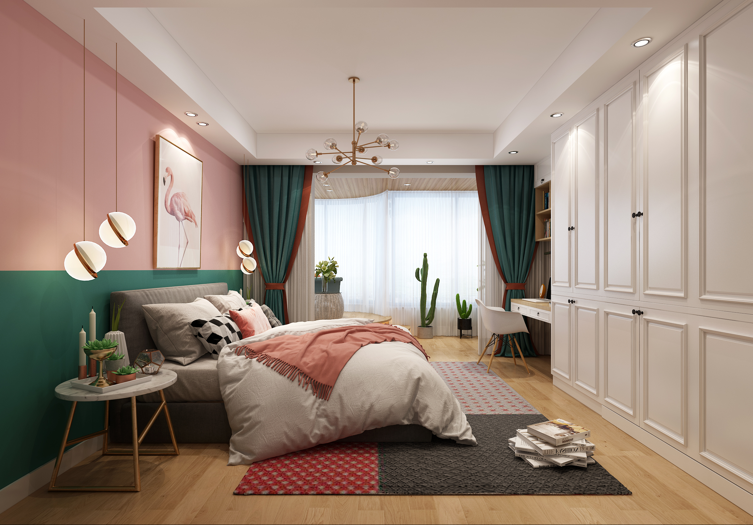 开放式空间设计，打造多功能玄关与客厅-11