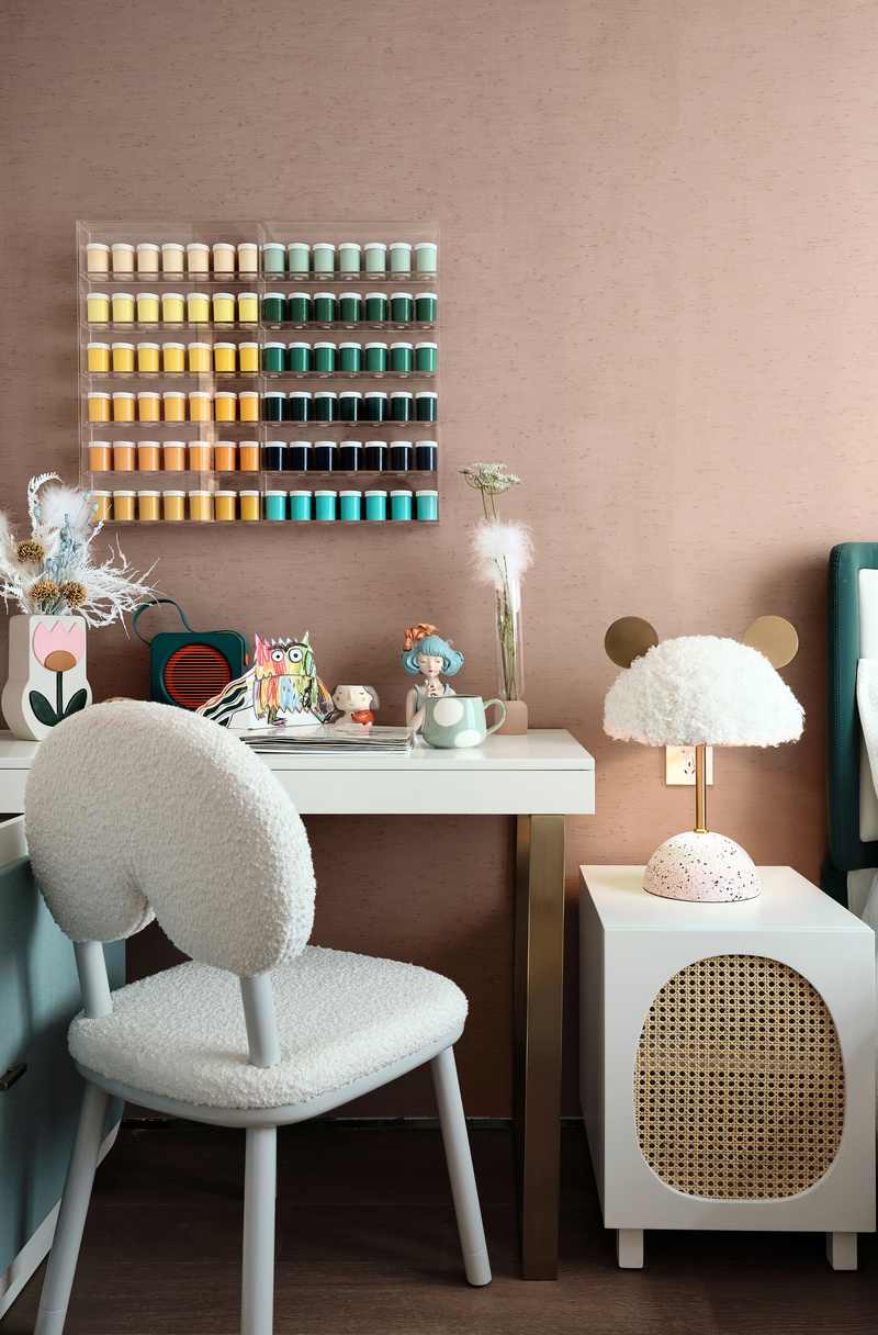 郑州新城玺樾门第118㎡新中式超现代样板间-12