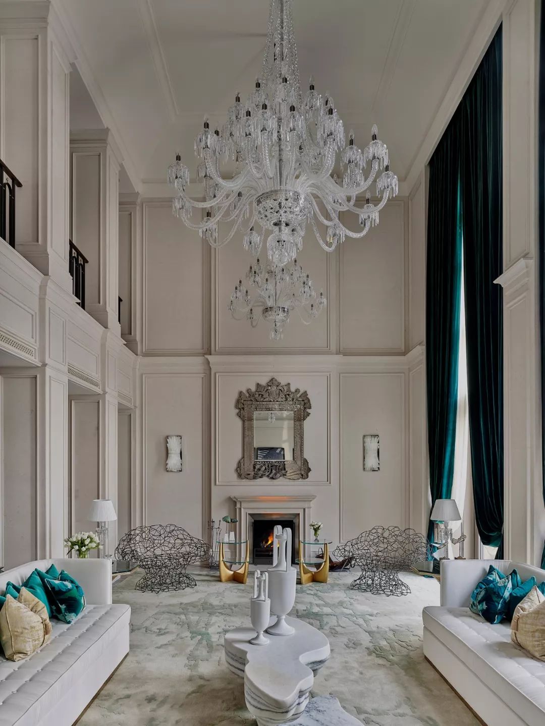 北京鲁能格拉斯小镇法式宅邸 | 古典与现代的艺术对话-14