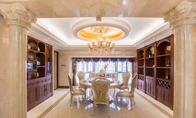 皇家欧式大平层，打造奢华空间新境界-9