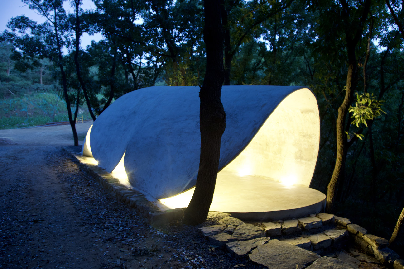 卧虎藏龙美术馆丨中国日照丨孔祥伟工作室-71