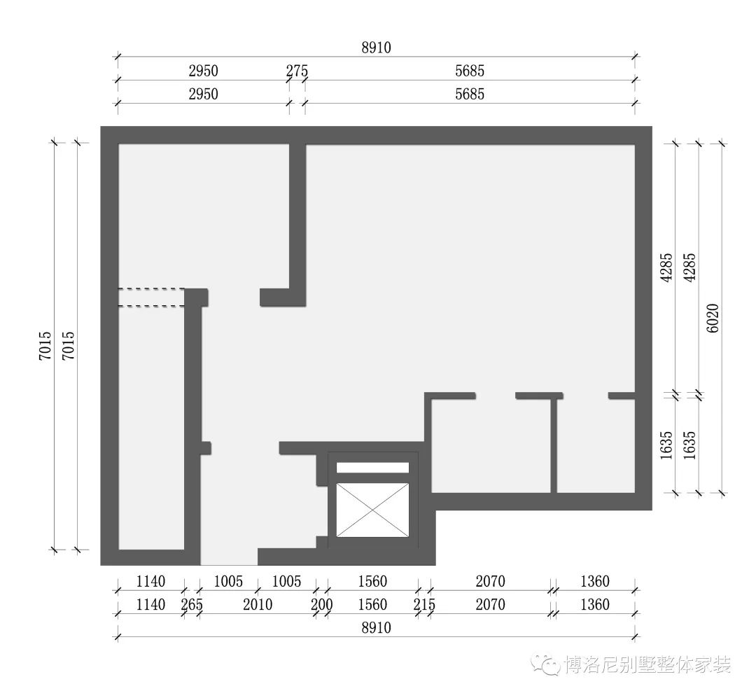 北京华贸城别墅法式浪漫设计-62