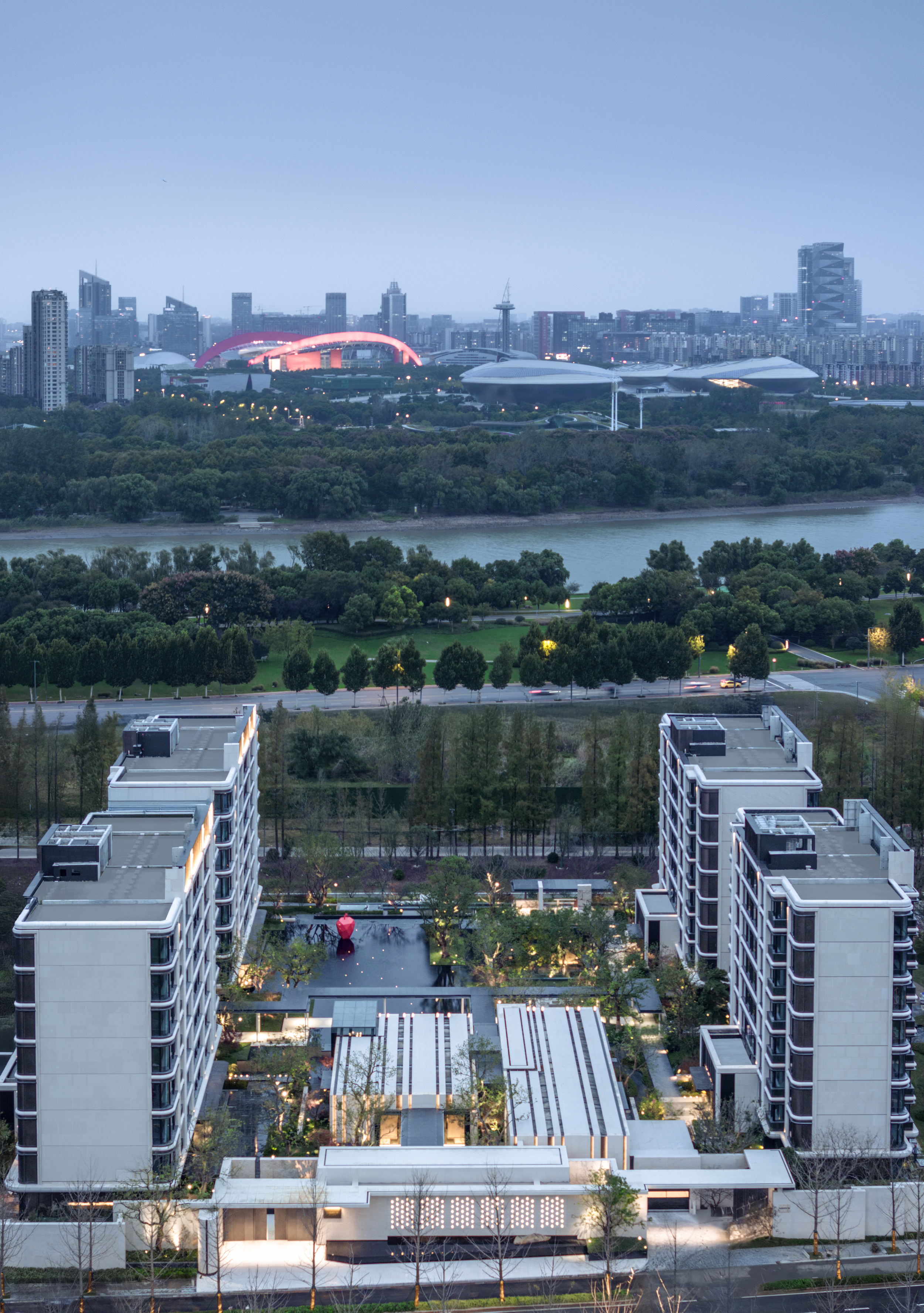 南京中堃G70地块丨中国南京丨北京顺景园林设计院南京分公司（景观）,逐光studio（泛光）-2