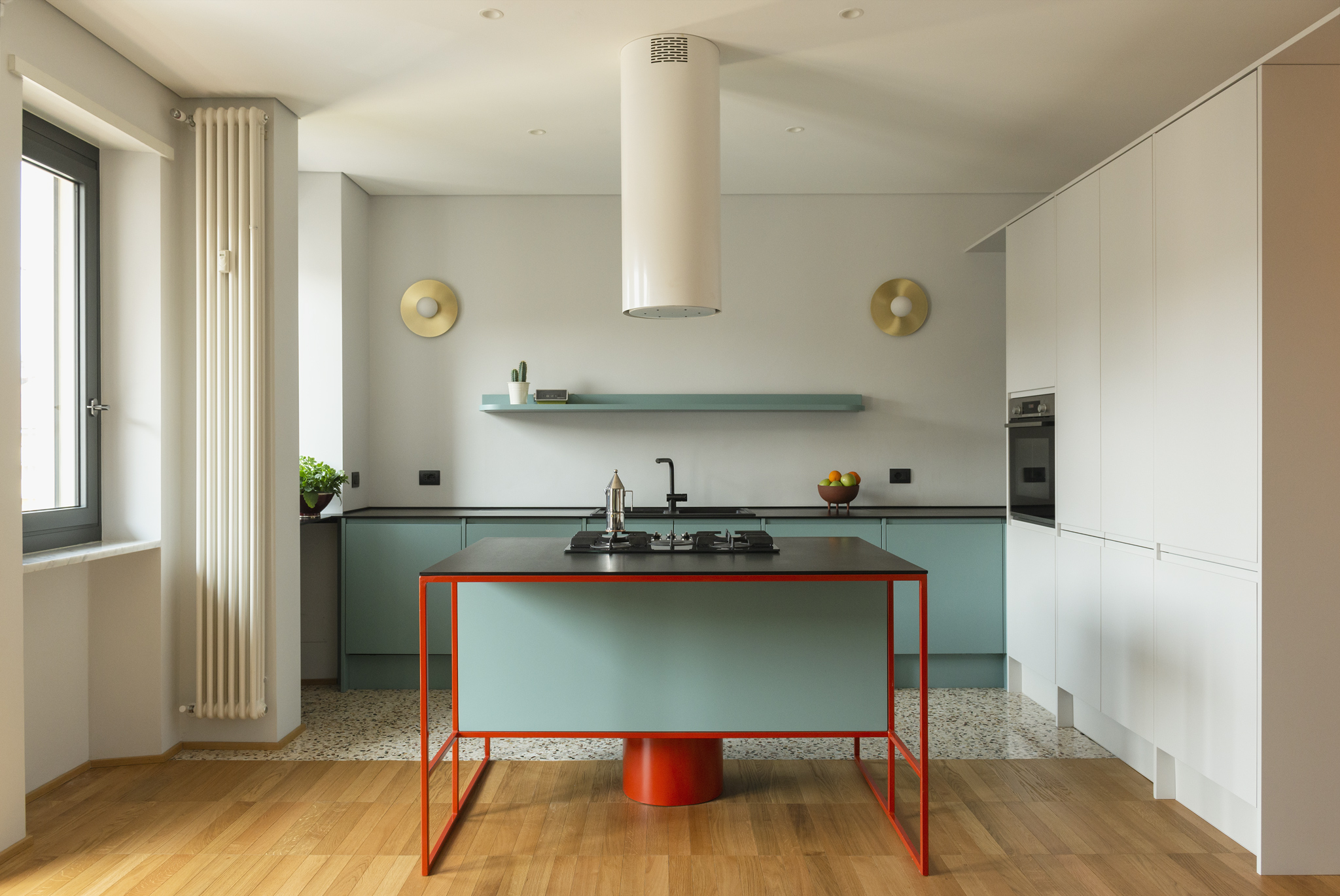 意阿夫妇的百年公寓改造丨意大利都灵-3