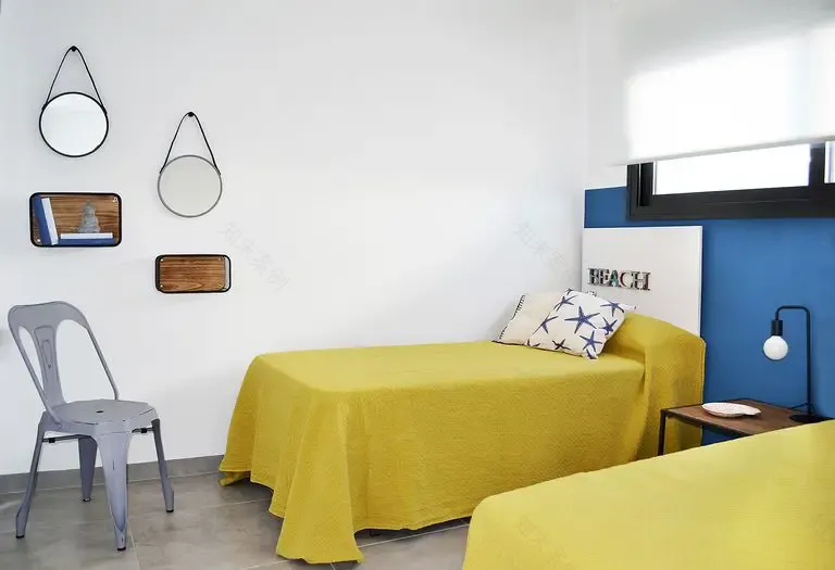 西班牙蓝色海景度假屋设计-20